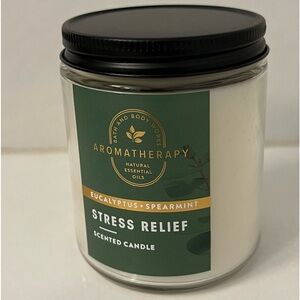 Eucalyptus and spearmint scented candle with essential oils, Bath and Body Works